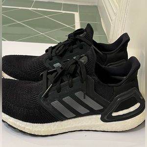Women’s Adidas Ultraboost 20 - Size 6.5 - Black - PrimeBlue Parley